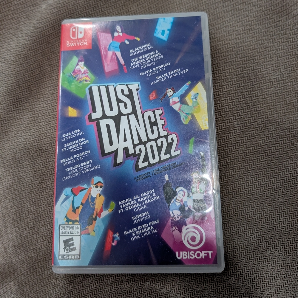 Just dance 2022 Nintendo switch game